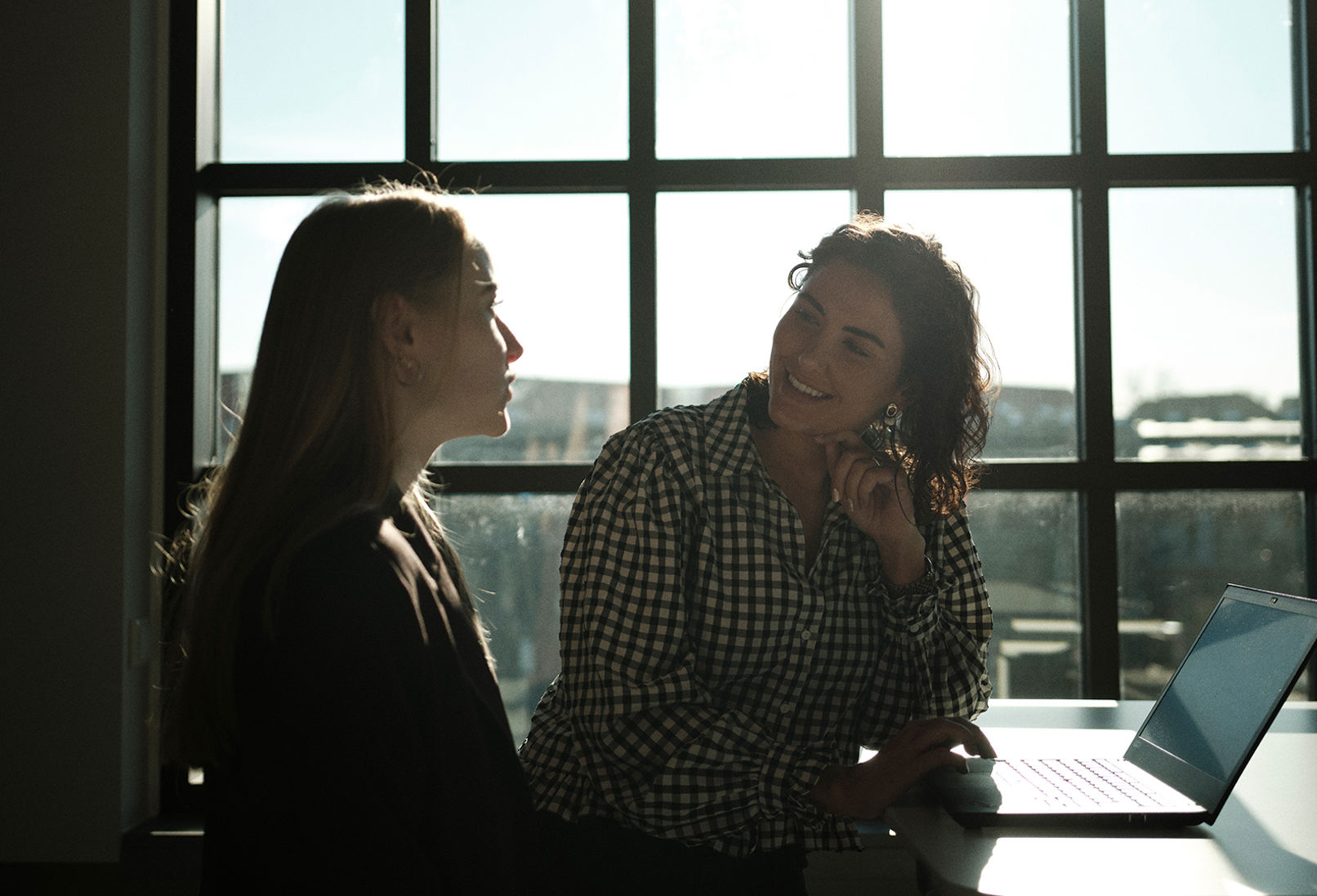 Kvinder med kontorjobs