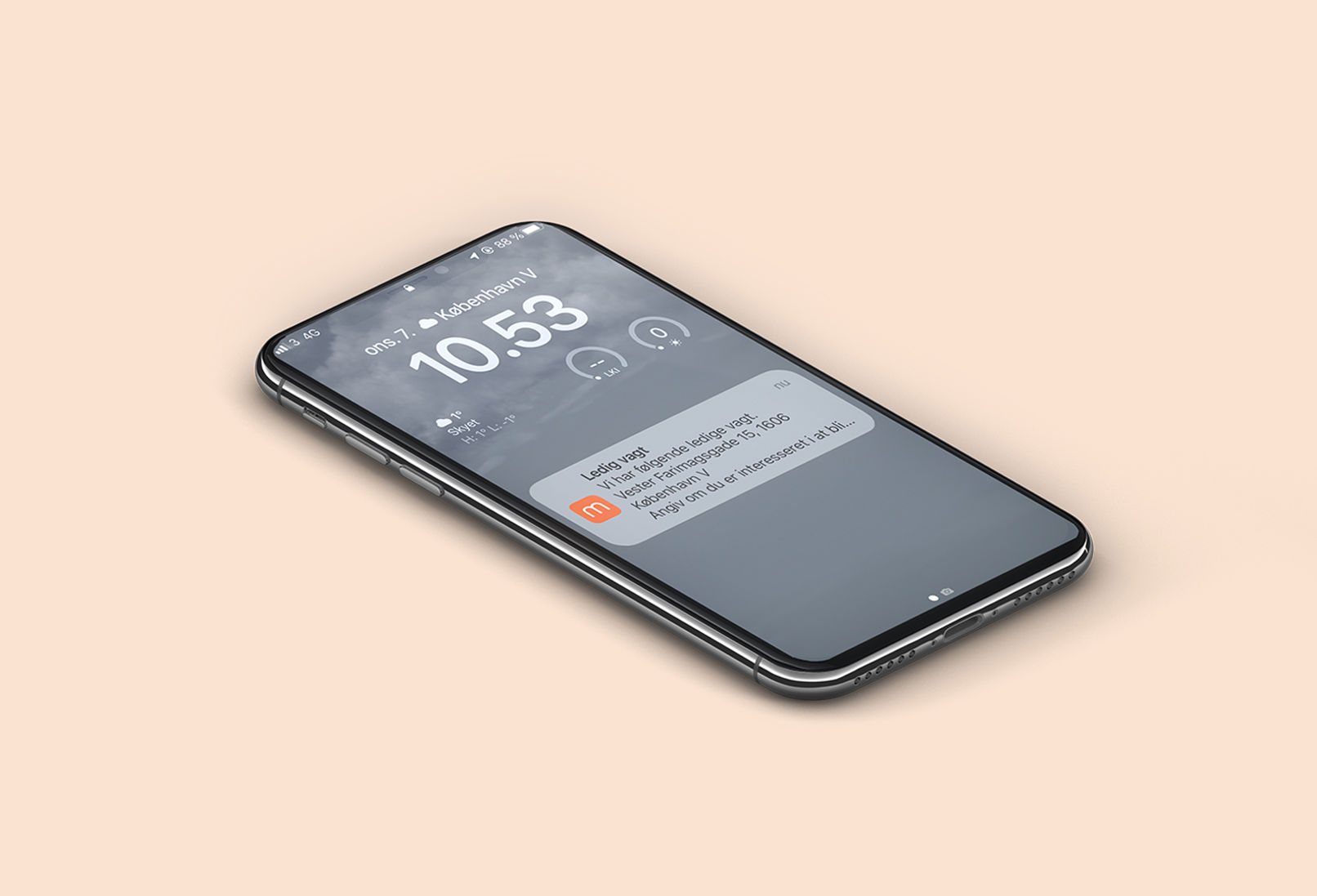 job notifikation