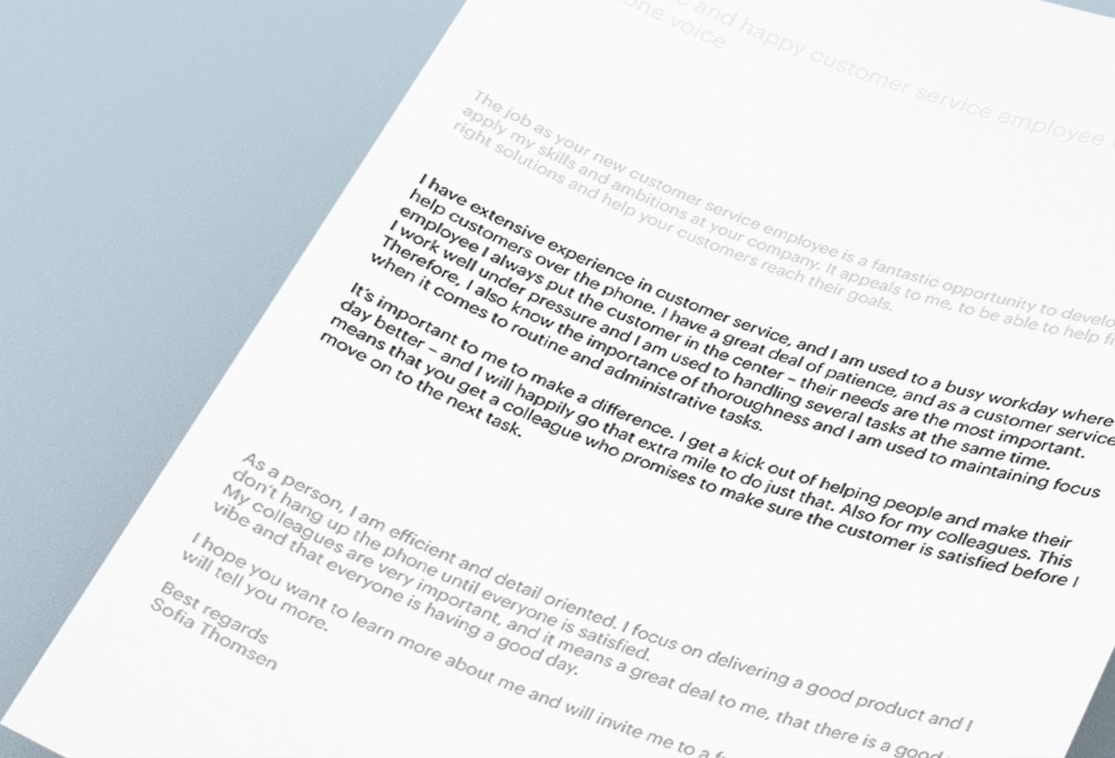 Our 8 top tips for writing the best application for your employer